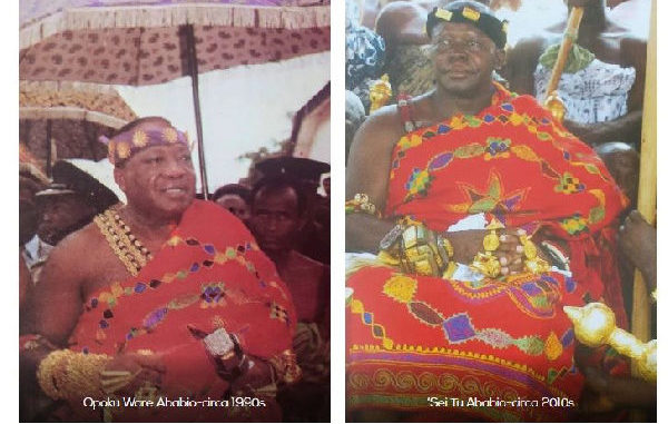 See the 190-year-old Cloth Worn by the 7 Asante Kings -[PHOTOS]