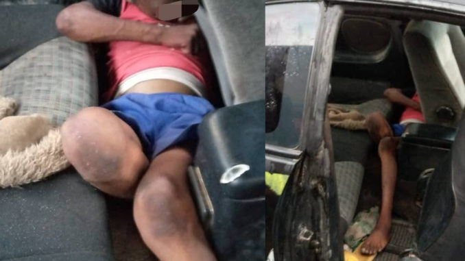 Outrage as missing 9-year-old boy found in the back of a car with his eyes gouge -[PHOTOS]