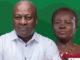 John Mahama and his running mate Prof. Jane Naana Opoku-Agyemang