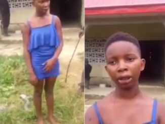 SHOCKER As 14-Year-Old Girl Caught Red-handed With Human Head In Her Bag -[PHOTO]