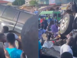 BREAKING NEWS: Five DIED In Accident Involving 7 Cars At Anyaa Market -[SEE PHOTOS]