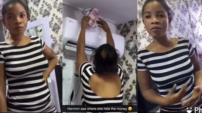 How Slay Queen Caught Stealing His Boyfriend's Money and Where She Hid It Causes Uproar -[WATCH VIDEO]