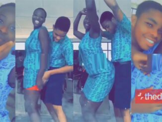 Video Of Free SHS Boy Grinding And F0ndling His Girlfriend In Class Gets Everyone Talking -[WATCH VIDEO]