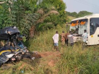 Many Died In Car Accident on Sogakope-Aflao Road -[SEE PHOTOS]