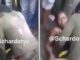 Shocker As Lady Allows Mad Man to ‘Ch0p’ Her In Public As People Watch On  -[WATCH VIDEO]