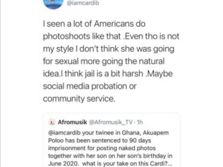 Screenshot 20210417 121933 American Musician Cardi B Finally Burst Out Over Akuapem Poloo's Jail Sentence - See What She Said Which Went Viral  