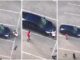 Jilted wife destroys husbands car after catching him with mistress Massive Drama As Angry Wife Destroys Husband’s Car after Catching Him With Side Chick -[WATCH VIDEO]