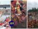 gods See How Over 1,000 Angry Indians Throw Out Their gods In The Streets For Failure To Save Them From COVID-19 After Sacrifices; Caught The World's Attention -WATCH VIDEO 