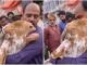 goat 1 Shocking Video Of A Goat About To Be Sold Is Captured Crying Like Human Being and Hugged Owner; Video Goes Viral -WATCH VIDEO